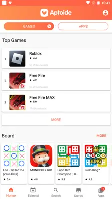 Aptoide android App screenshot 3